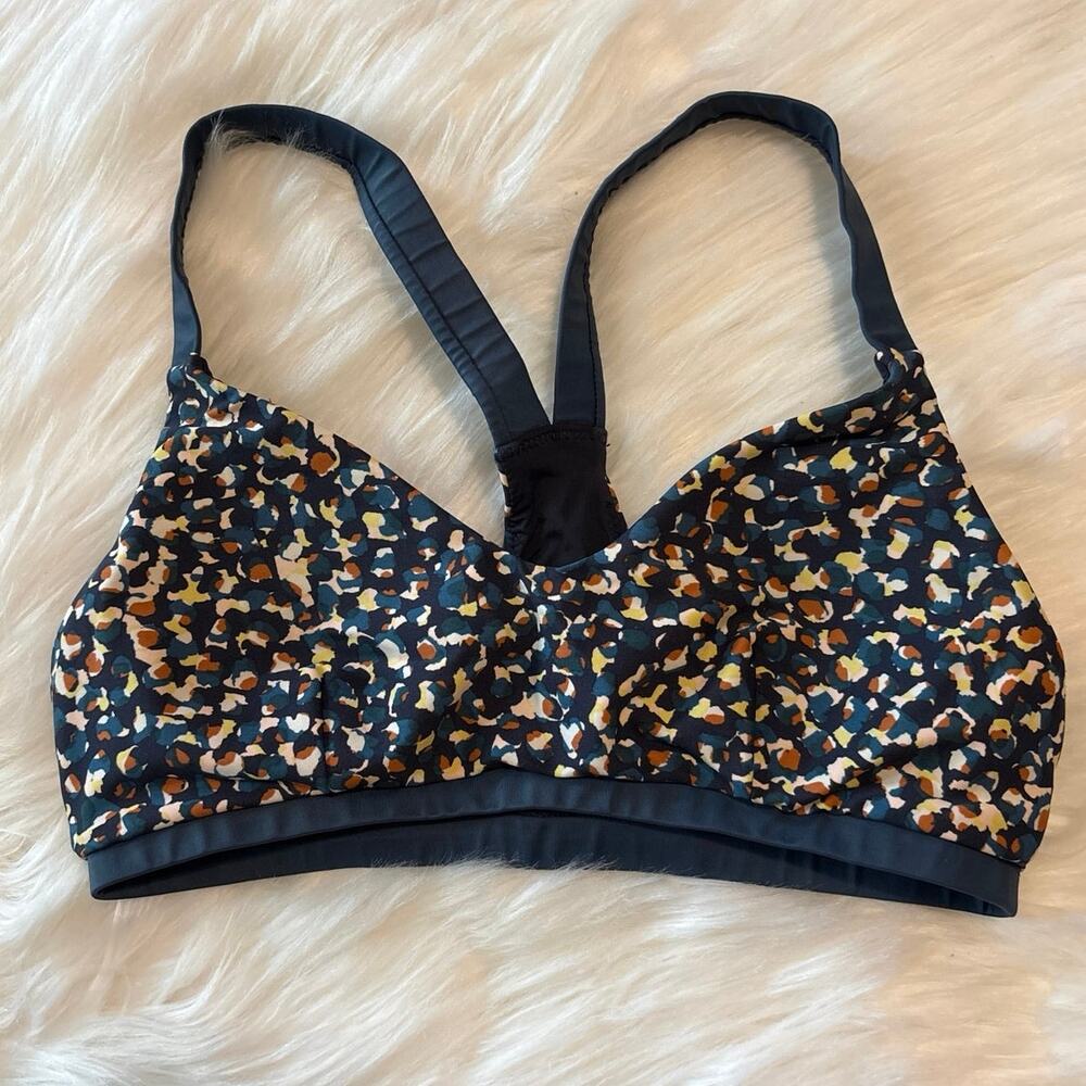 The Upside Larrie Printed Padded Sports Bra Size 4 - Picture 2 of 8